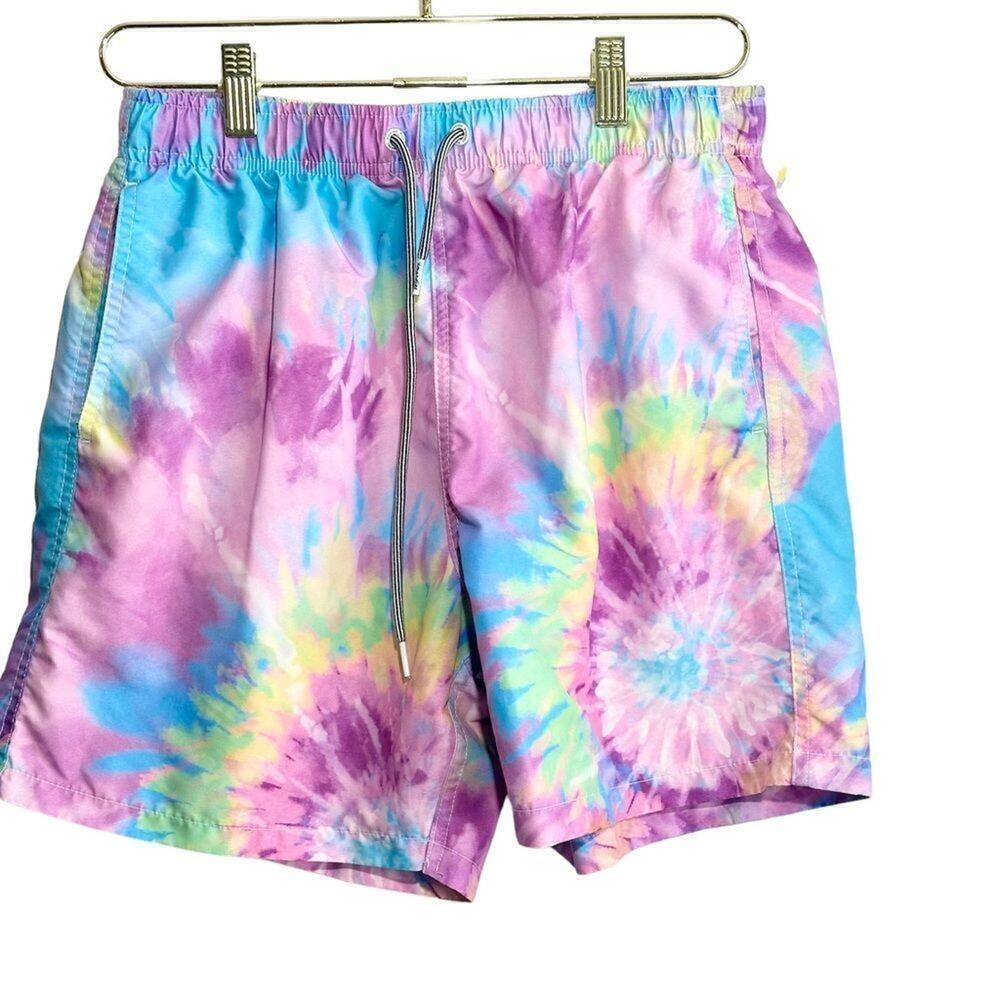 Boardies Swim Shorts Mens S Tie Dye Trunks Boardshort Lined Pockets Beach Summer